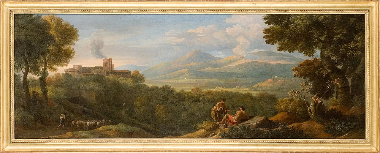Paesaggio panoramico del Lazio - Musée Fabre